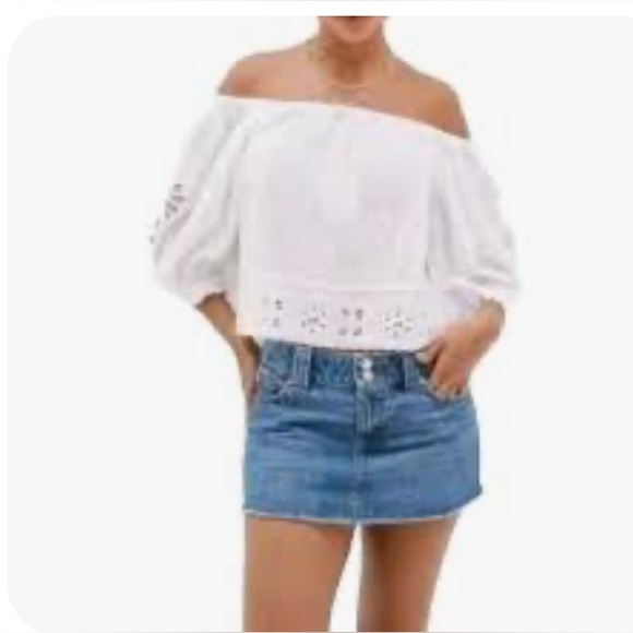 American Eagle Off Shoulder Top - Picture 1 of 11